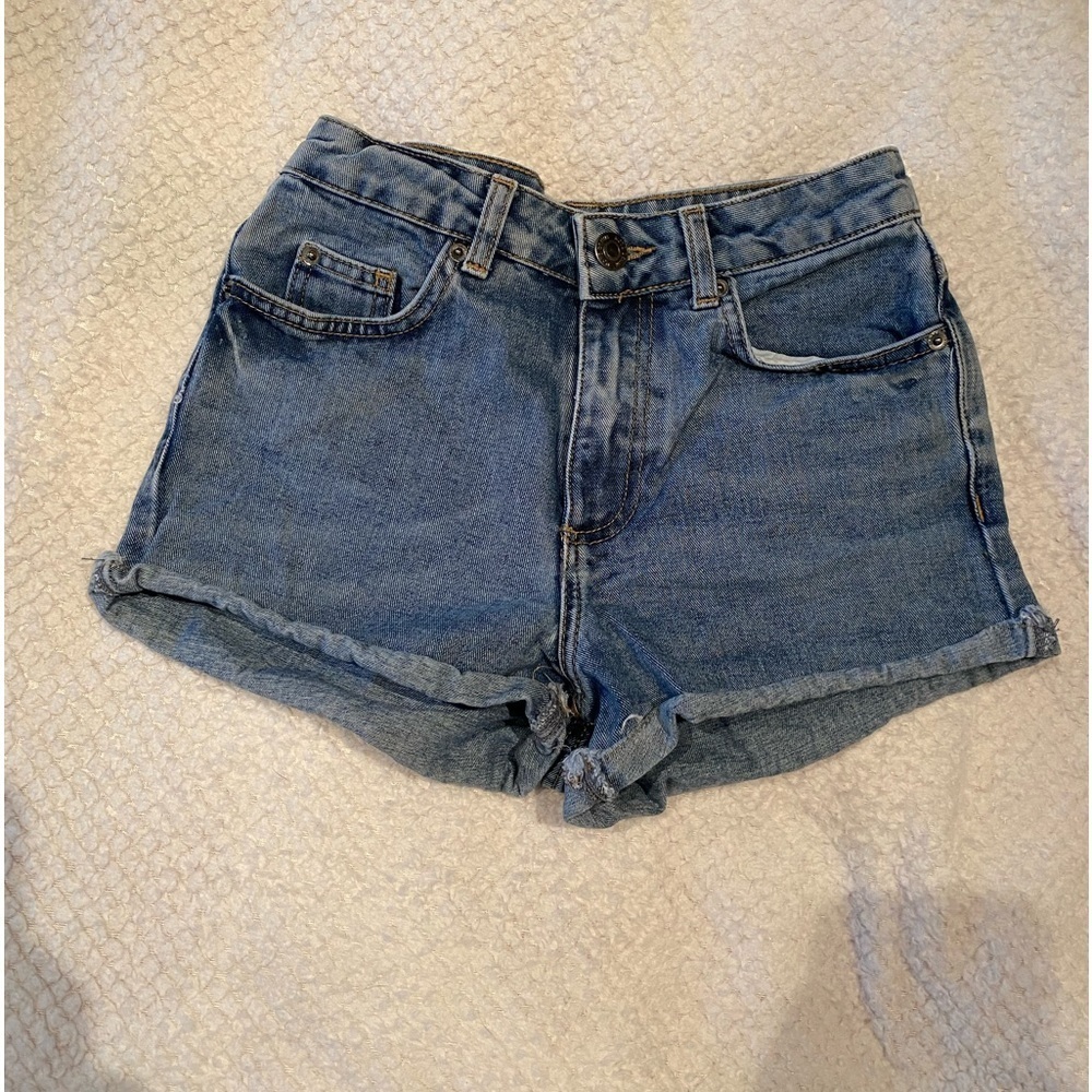 Topshop Denim Jean Shorts Size 25